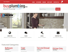 Tablet Screenshot of buyplumbing.net